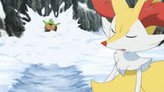 Braixen sighs