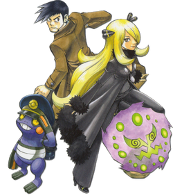 Cynthia (anime) - Bulbapedia, the community-driven Pokémon