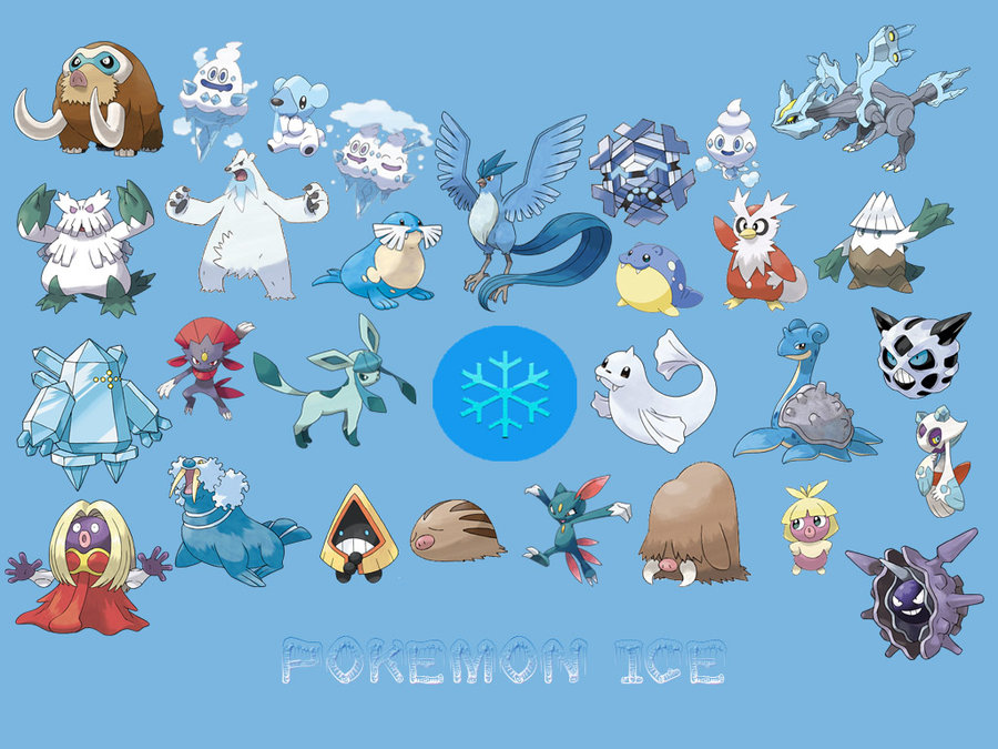 ice type pokemon