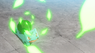 Using Razor Leaf as Bulbasaur