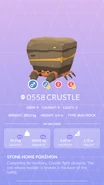 Crustle Pokedex.png (882 KB) Crustle Pokédex entry