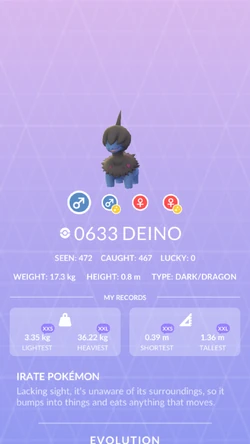 Scambio Deino X10 Pokémon GO Trade Deino X10 Per Community Day - Foto 2