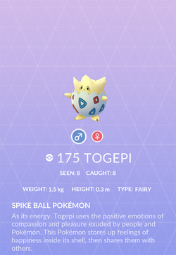 Togepi (Pokémon) - Pokémon GO
