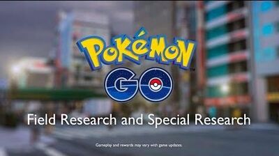 Pokémon GO - Field Research and Special Research