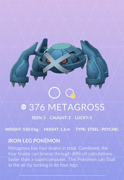 Metagross Mega Pokédex
