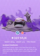 Shadow Muk Pokédex entry