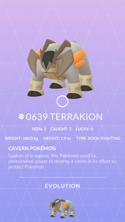 Pokémon of the Week - Terrakion