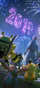 New Year 2019 loading screen