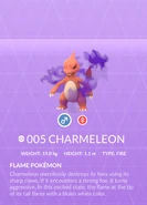 Charmeleon Shadow Pokédex entry
