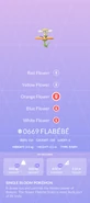 Flabébé Pokédex entry