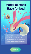 News Screen 20 New Pokémon