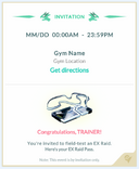 Raid invitation template