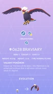 Braviary Pokédex entry