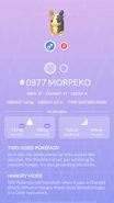 Full-Belly Morpeko Pokédex entry