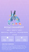 Swampert Pokédex entry