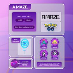 Evento local Amaze 2023 en Pokemon GO