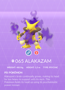 Alakazam, Pokémon GO Wiki