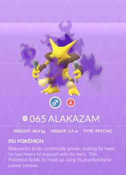 alakazam pokemon dex entry｜TikTok Search