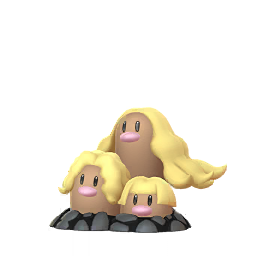 Dugtrio - #051 -  Pokédex