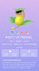 Victreebel Pokédex entry