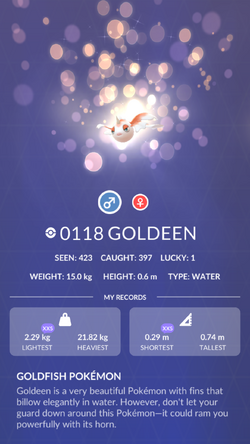 Goldeen Pokemon Go Wiki Fandom Goldeen Pokemon Go Wiki Fandom