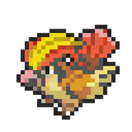 Pidgeot 8-bit sprite