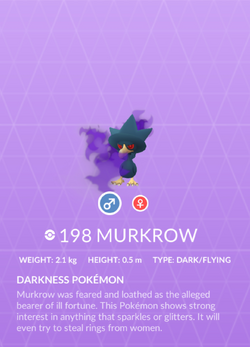 Can Murkrow be Shiny in Pokemon GO?