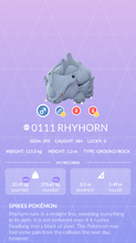 111 - Rhyhorn