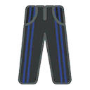Pants F Grey Blue