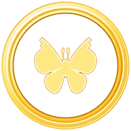 VivillonCollector Gold.png (138 KB) Vivillon silhouette in the Vivillon Collector medal