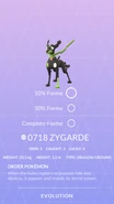10% Zygarde Pokédex entry