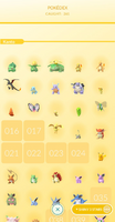 Shiny 3 Stars Pokédex