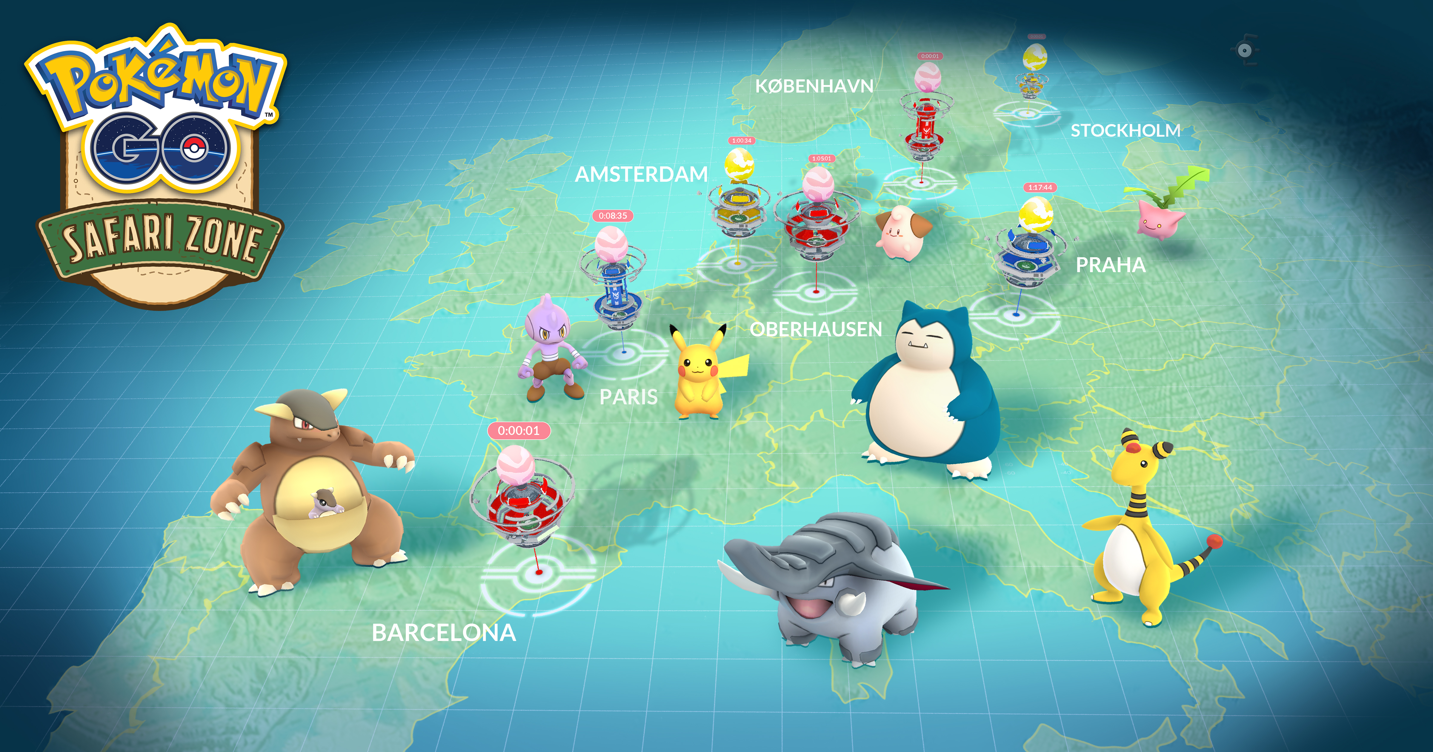 Pokemon Go Safari Zone Pokemon Go Wiki Fandom