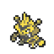 Electabuzz 8-bit sprite