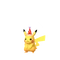 Red party hat Pikachu
