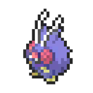 Venonat 8-bit sprite