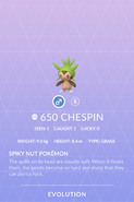 650 - Chespin