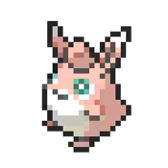 Wigglytuff 8-bit sprite