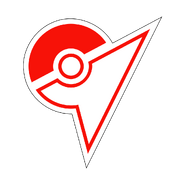 Red Gym Marker (Team Valor)