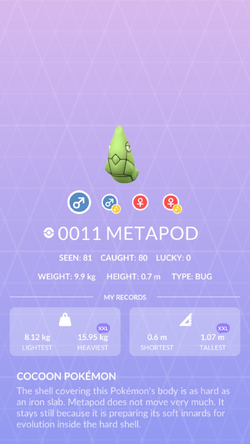 Metapod  Pokemon, Pokemon pokedex, 150 pokemon