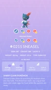Sneasel Pokedex.png (896 KB) Sneasel Pokédex entry