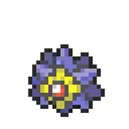 Starmie 8-bit sprite