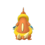 Floatzel female rear