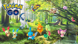 Banner with Hoenn Pokémon from Pokemon.com