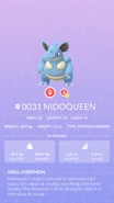 Nidoqueen Pokédex entry