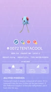 Tentacool Pokédex entry