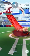 Oblivion Wing used in a Gym Battle