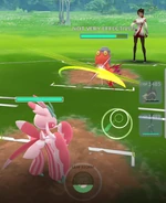 Fury Cutter used in a Trainer Battle