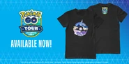 Sinnoh Tour Tees