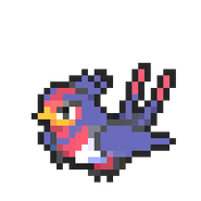 Swellow 8-bit sprite